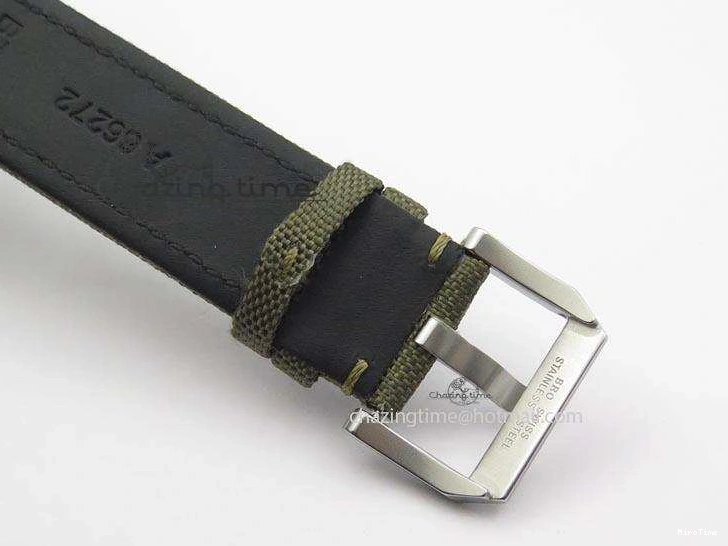 MIROTIME 0304 SunProtective MARK XVII IW324702 Real Ceramic MK Best Edition Green Dial On Green Nylon Strap A 7288